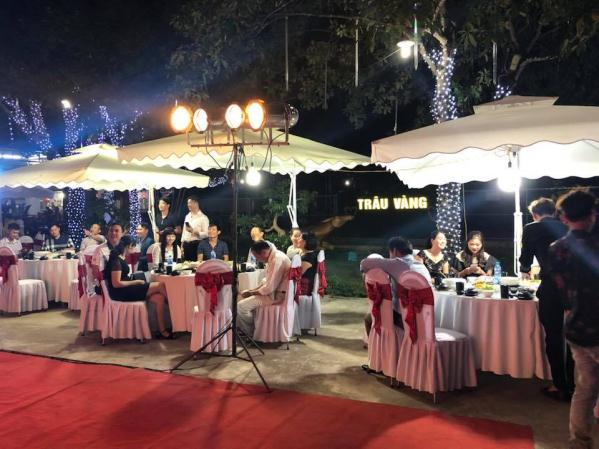 Tiệc ngoài trâu vàng